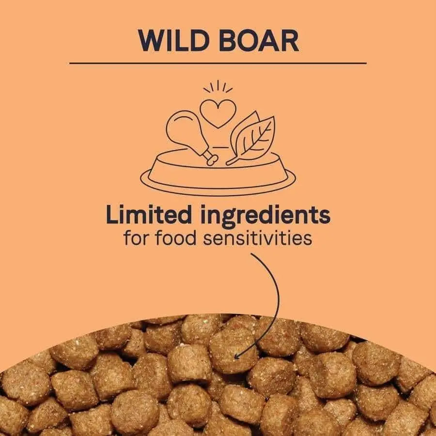 CANIDAE PURE Premium Grain-Free Dry Dog Food with Real Wild Boar and Garbanzo Bean Recipe