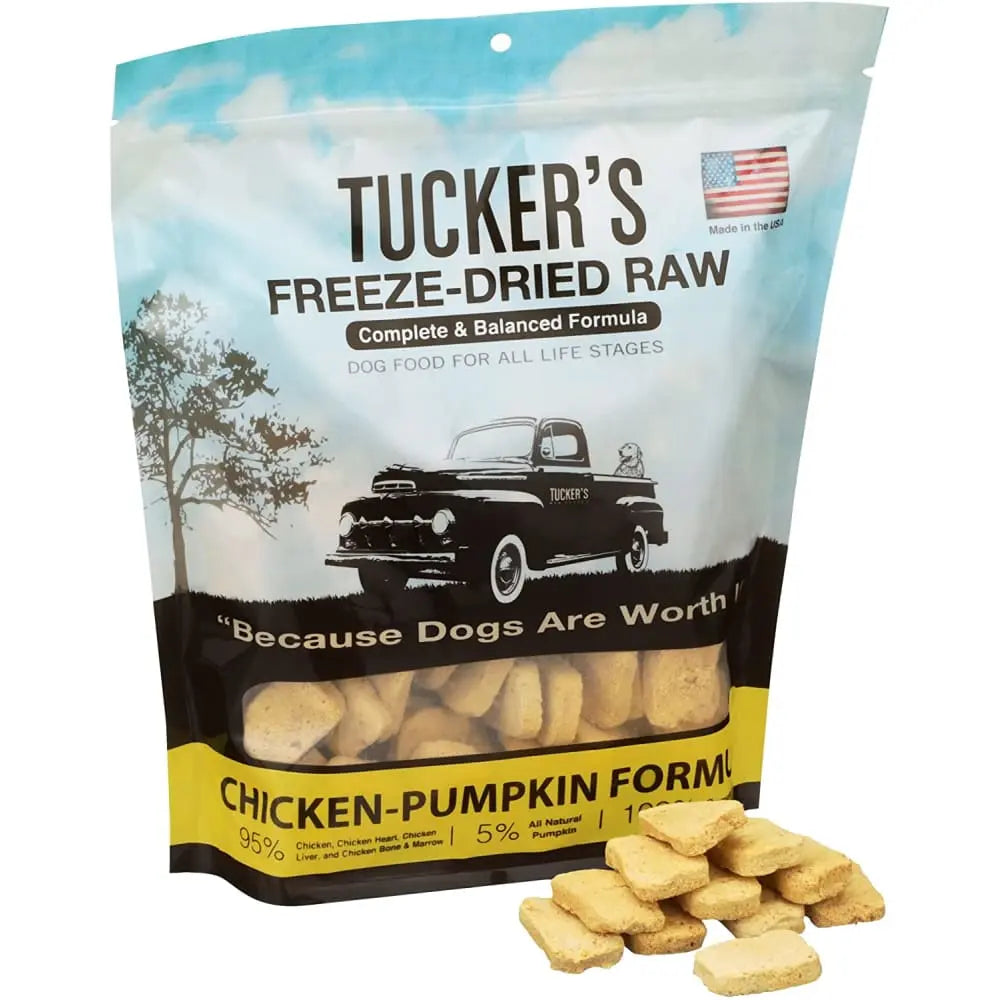 Tucker's® Premium Freeze - Dried Chicken - Pumpkin Formula Dog Food, 14 - Ounce Pack