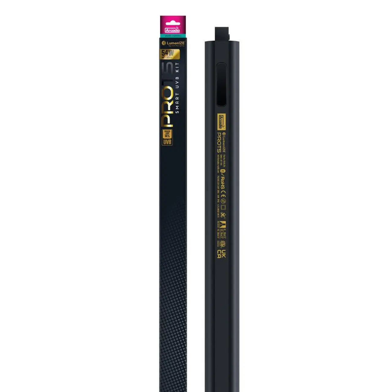 LumenIZE Pro T5 UVB Kit with D3+ Dragon Feature, 14% UV - B for Precise Lighting
