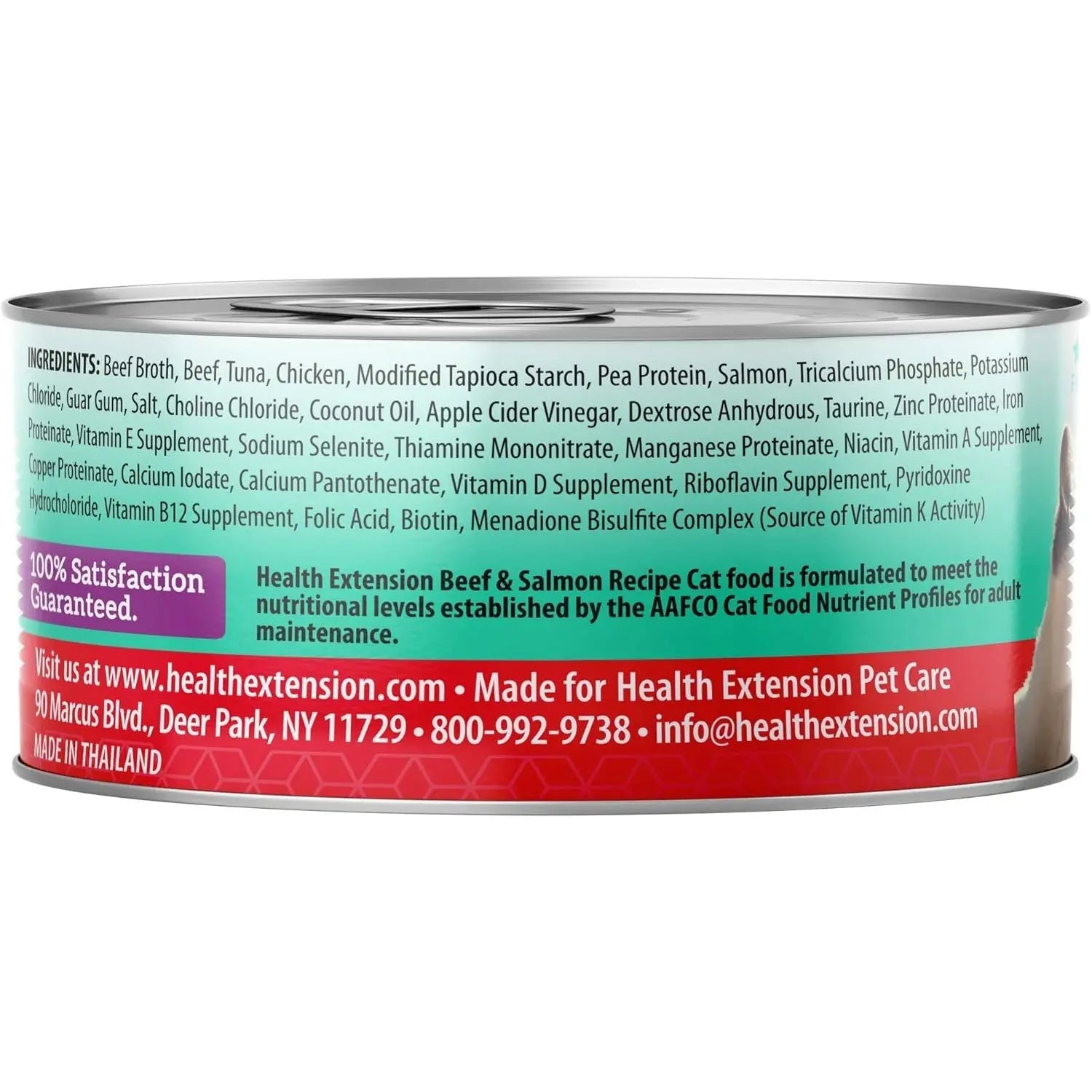Health Extension 24-Pack 2.8 oz Grain-Free Wet Cat Food with Beef & Salmon