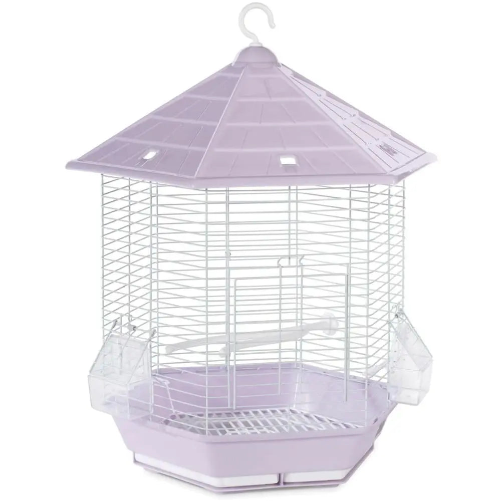 Prevue Pet Products Lilac Copacabana Hexagonal Bird Cage for Small Birds