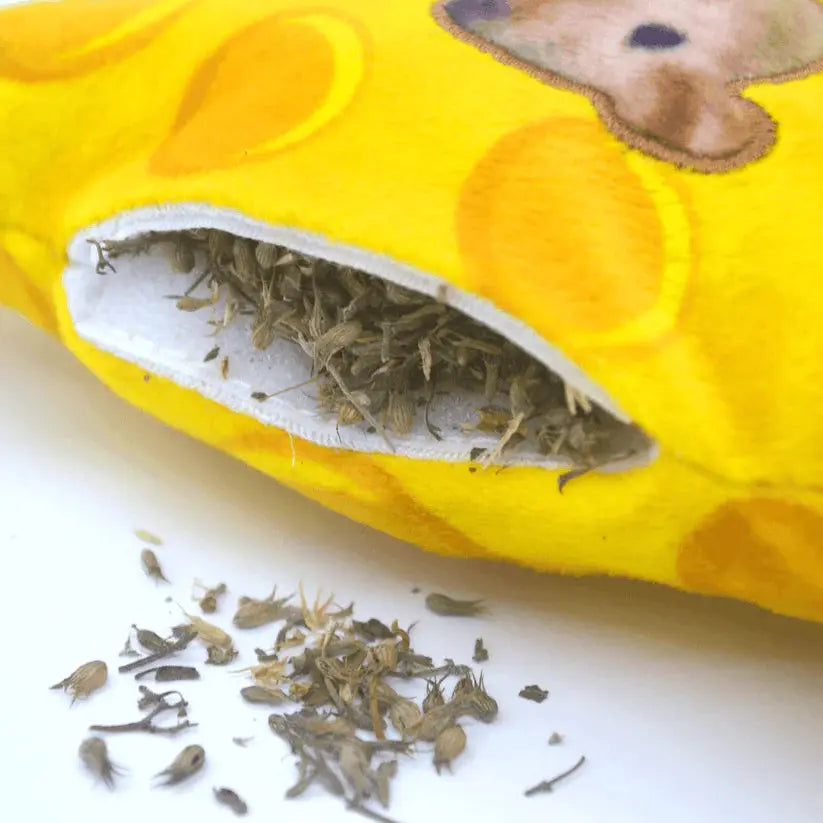 Meowijuana Interactive Get Cheezy Cheese & Mouse Cat Toy for Endless Feline Fun