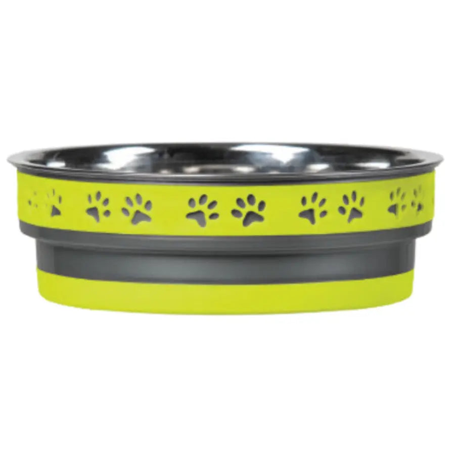 Loving Pets Anti - Rust & Bacteria - Resistant Corsa Stainless Steel Pet Bowls with 5 Vibrant Colors