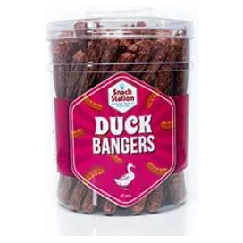 This & That Snack Station 60ct Dehydrated Bangers Dog Treats - Nutritious & Flavorful