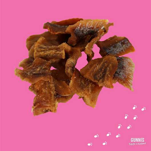Gunni's Icelandic Heart-Healthy Herring Meat Bites for Dogs, 3.0oz