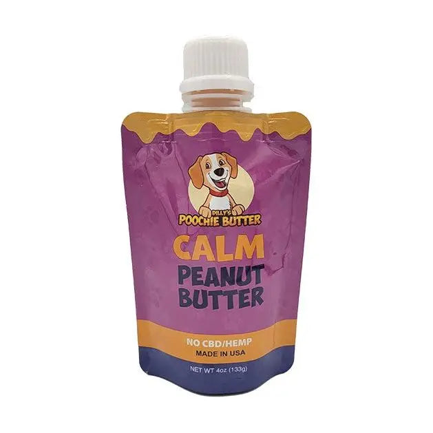 All - Natural Calming Peanut Butter for Anxious Dogs, Poochie Butter