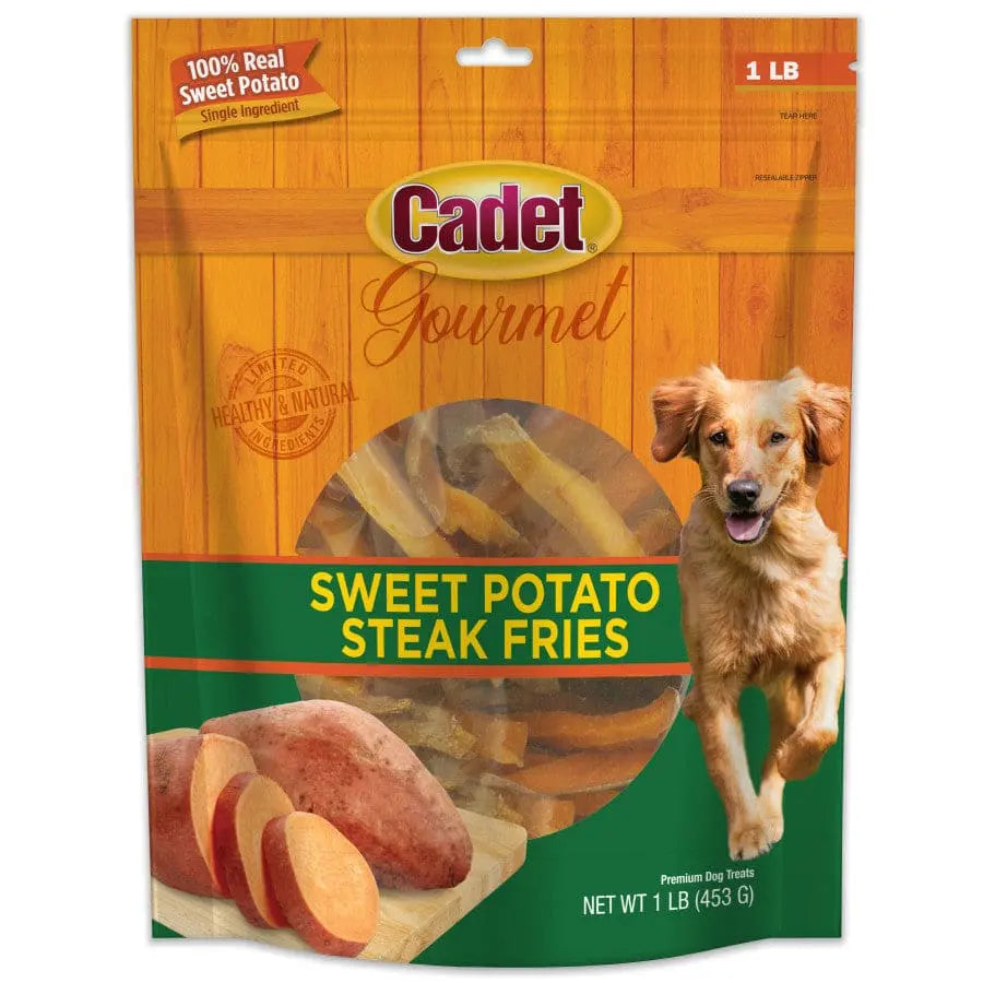 Cadet Gourmet All - Natural Dog Treats: Sweet Potato Fries