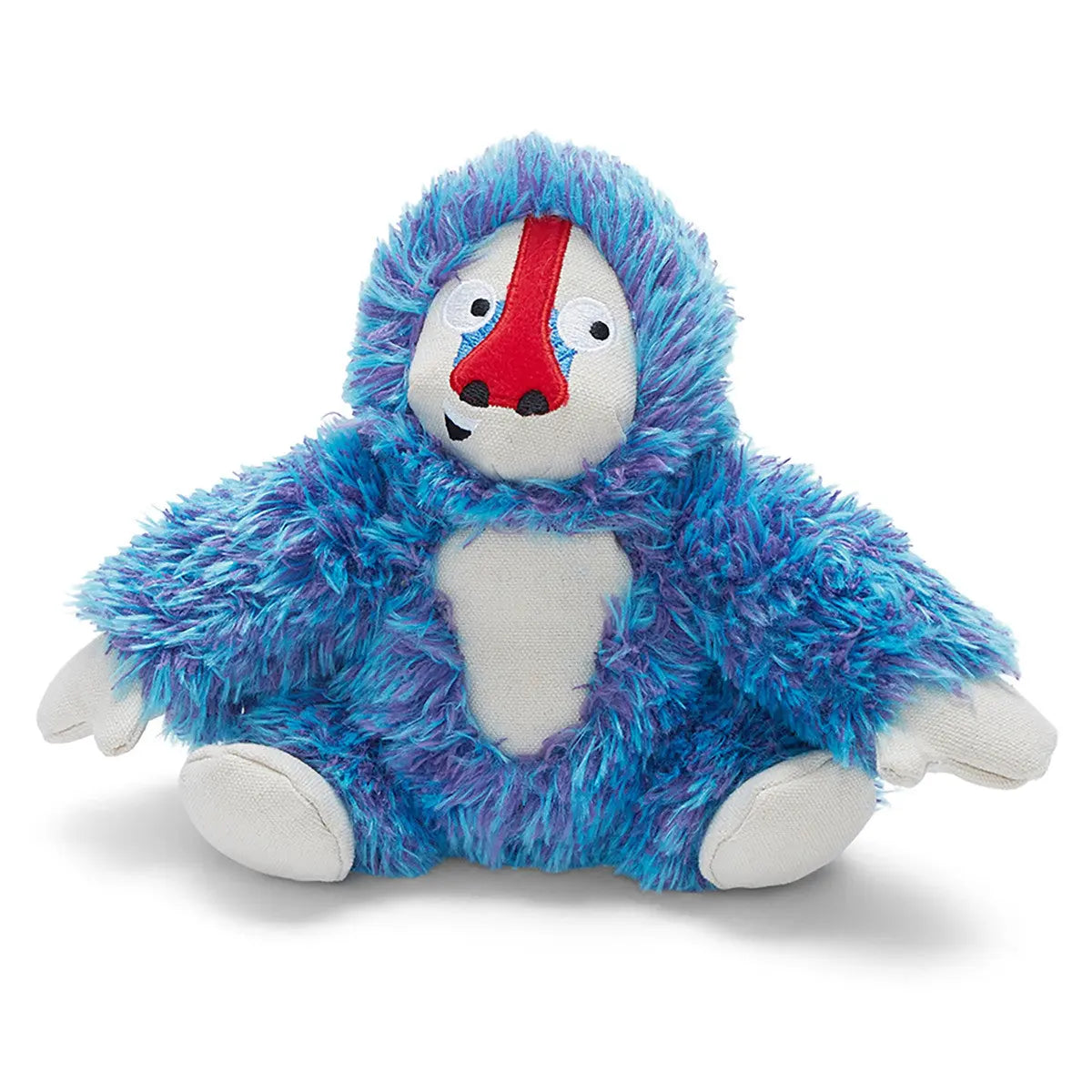 Fluffy and Fun BARK Zeke the Cheeky Monkey Dog Toy with Bonus Squeaker Ball