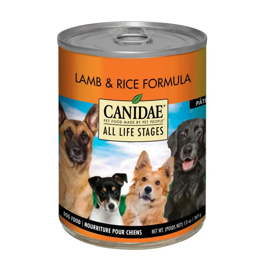 CANIDAE Wet Dog Food for All Life Stages - Pack of 12 Cans, Each 13 Ounces