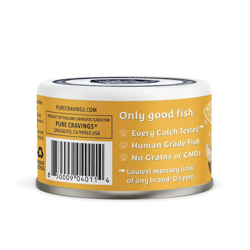 Pure Cravings - An Innovative New Brand of Wet Cat Food Featuring Wild Sardines and Mackerel Cutlets in Gravy