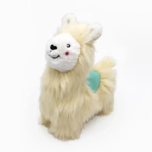 ZippyPaws Wooliez Faux Fur Dog Toy for Medium to Large Dogs
