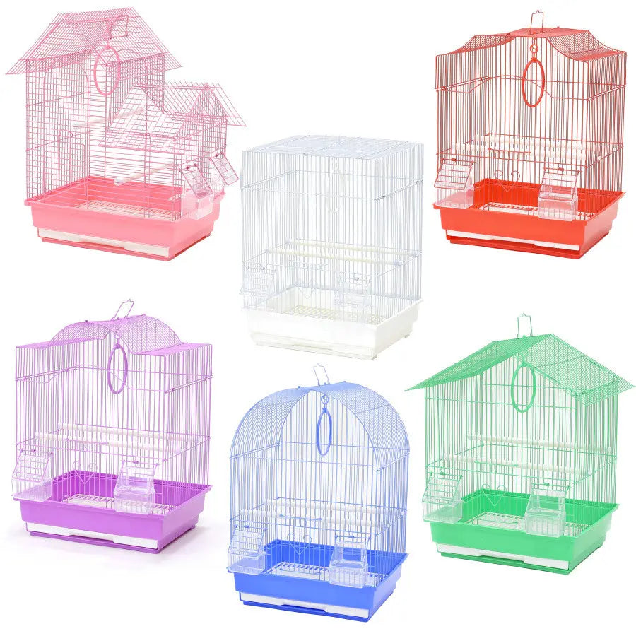 A & E Cages Happy Beaks Bird Cage Assorted Style Variety Pack for Pet Birds