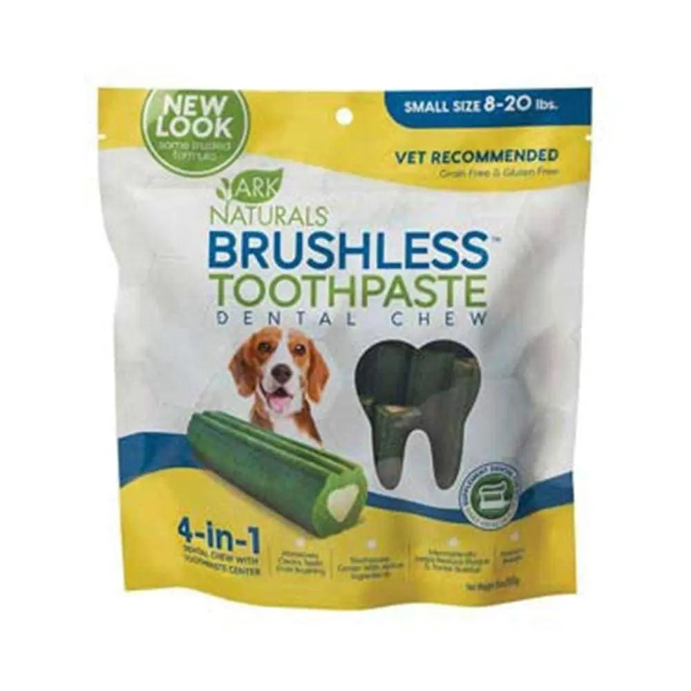 Ark Naturals® Brushless Toothpaste Dental Chews for Small Dogs, 12 Oz