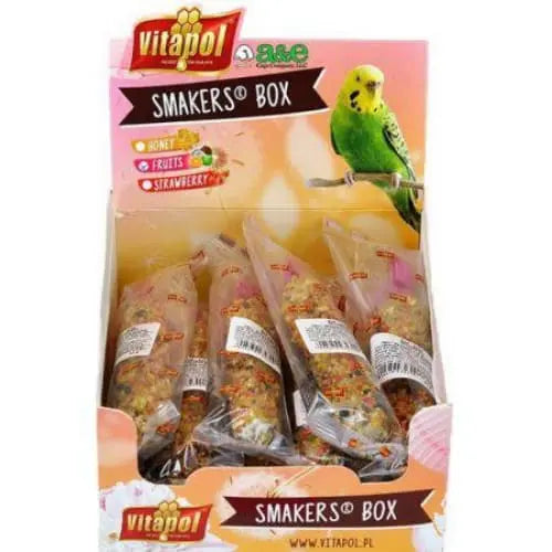 A&E Cage Co. Nutritious Parakeet Fruit Treat Sticks by Smakers