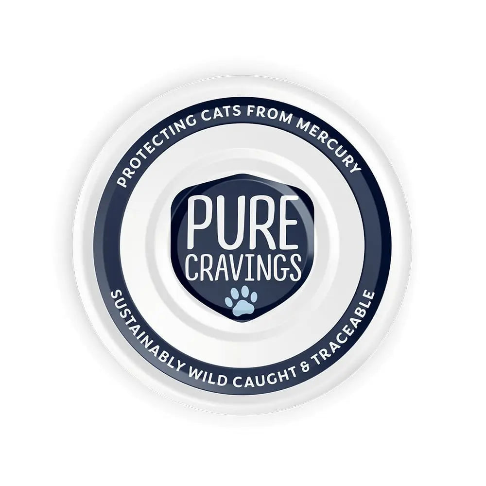 Pure Cravings - An Innovative New Brand of Wet Cat Food with Wild Mackerel Cutlets in Gravy