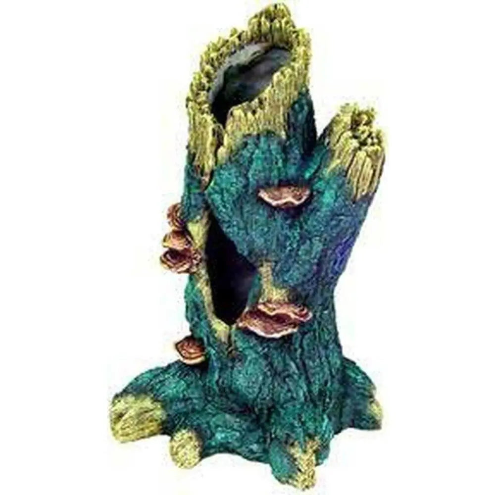 Blue Ribbon Large-Scale Decorative Resin Ornament - Extra-Large Hollow Tall Tree Trunk for Aquariums and Terrariums