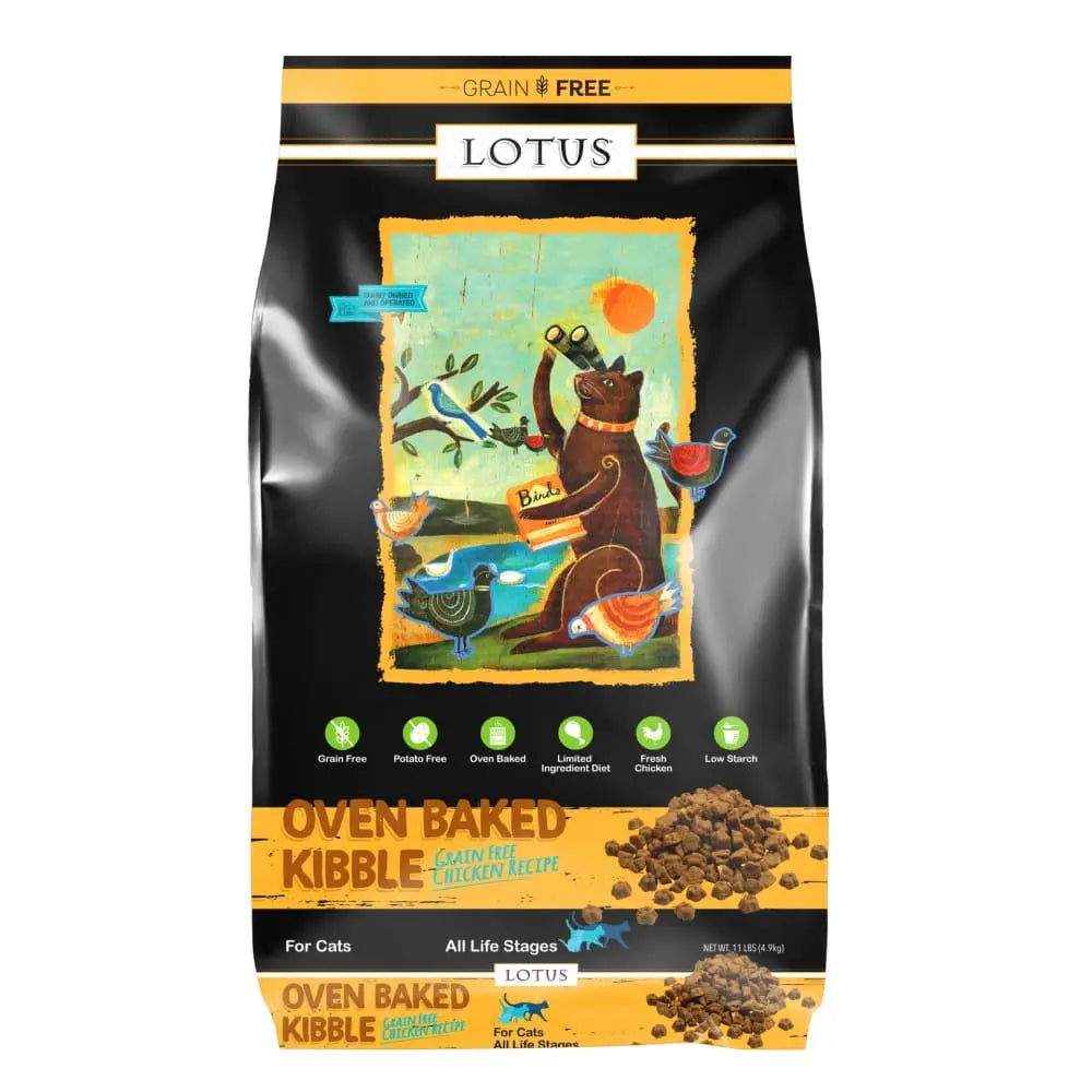 Lotus Premium Wholesome Grain-Free Dry Cat Food with Chicken Recipe