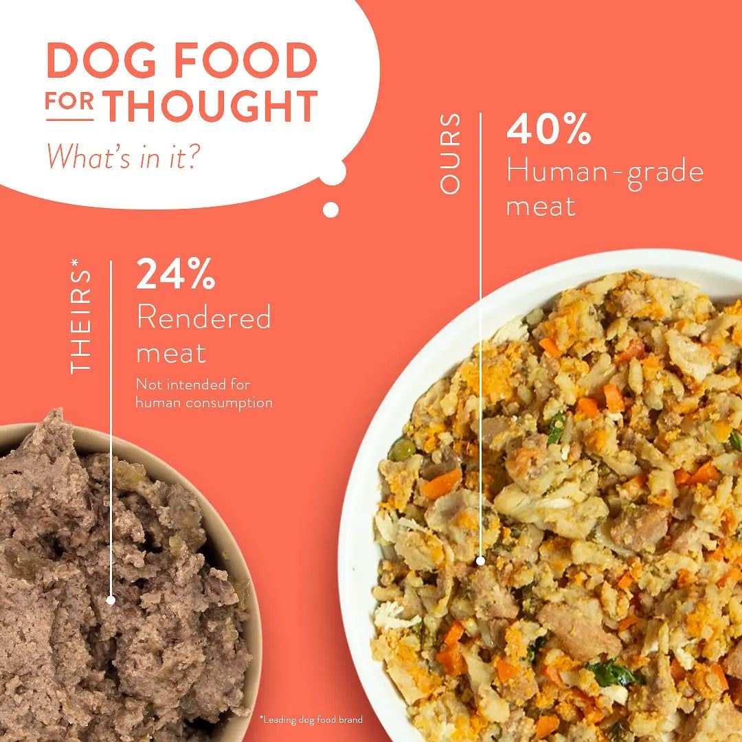 Portland Pet Food Co. Hopkins' 8/9oz Natural Pork & Potato Homestyle Wet Dog Food Topper