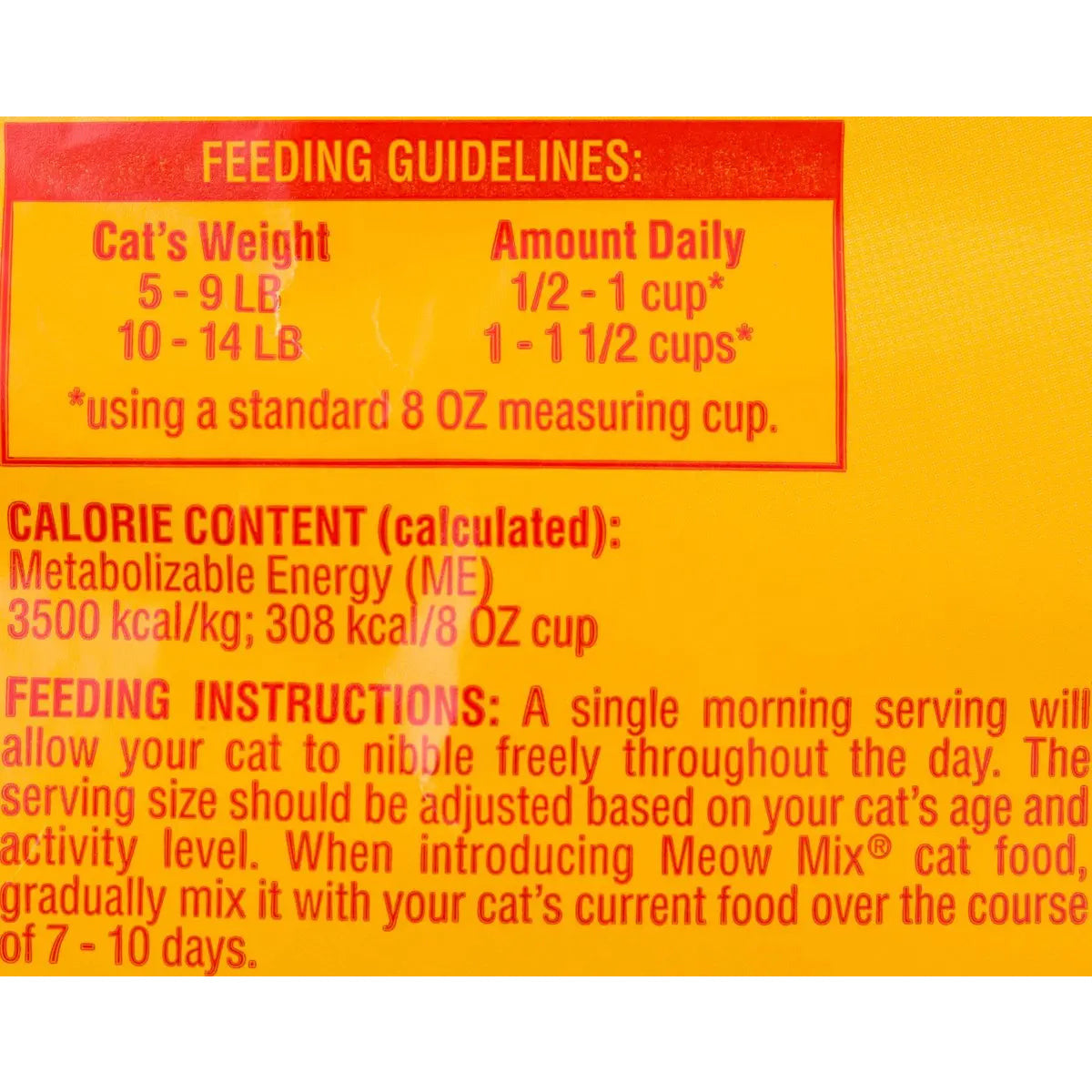 Meow-Mix Original Choice Adult Dry Cat Food with Chicken, Turkey, Salmon & Ocean Fish