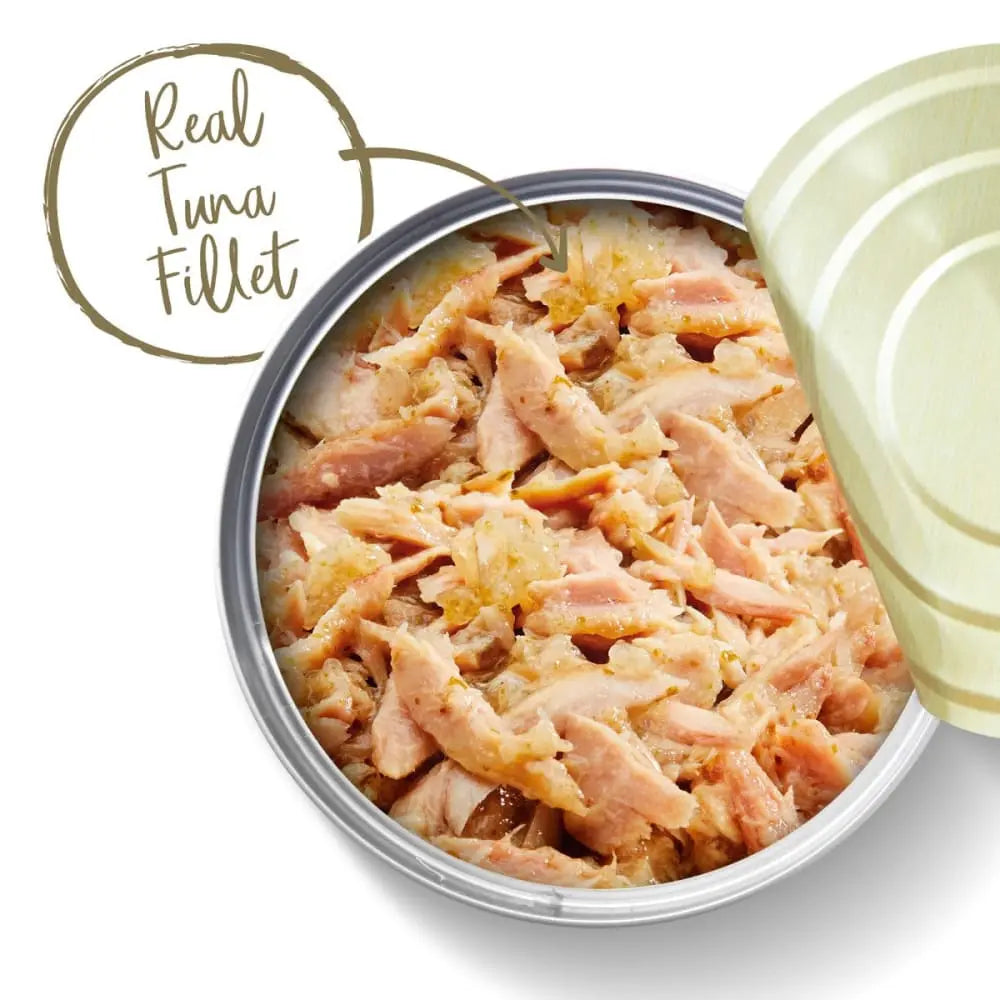 Applaws Premium Natural Wet Cat Food: Tuna Fillet with Seaweed in Broth, 24 Cans per Case