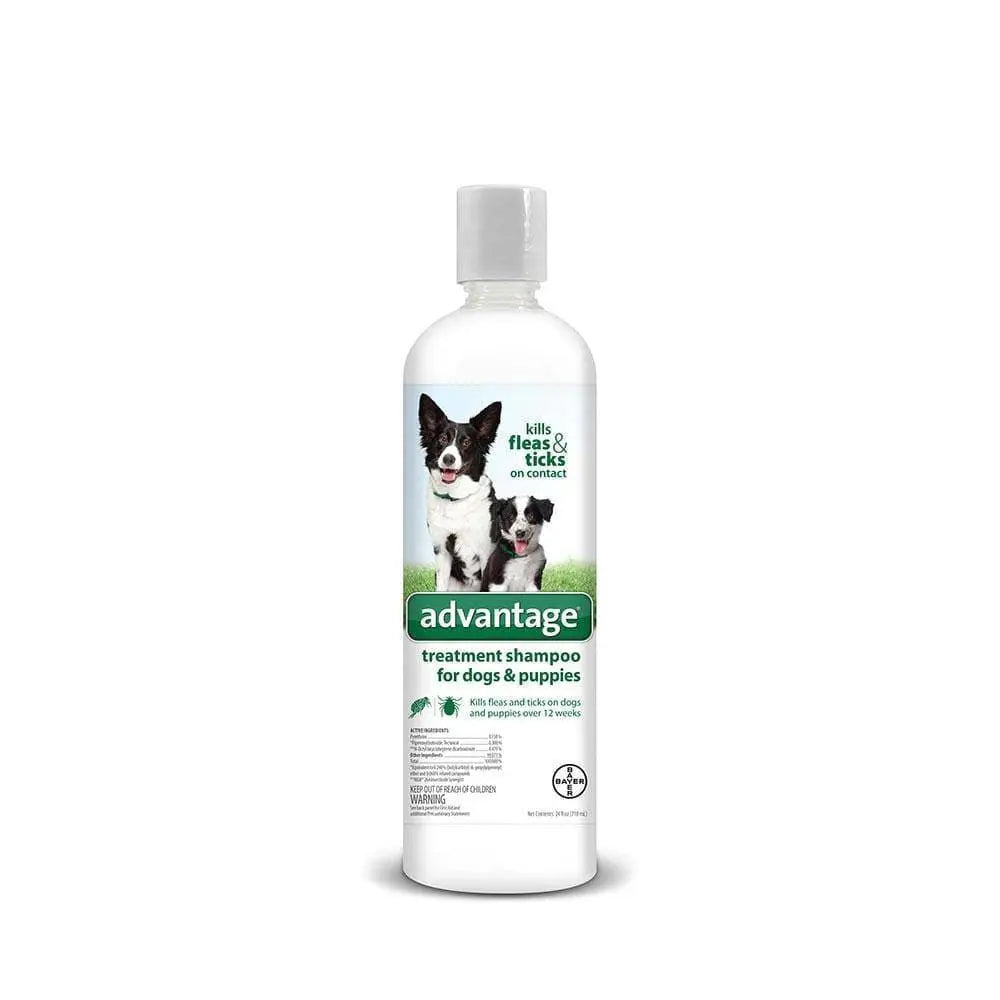 Advantage® 24 Oz Medicated Treatment Shampoo for Dogs and Puppies