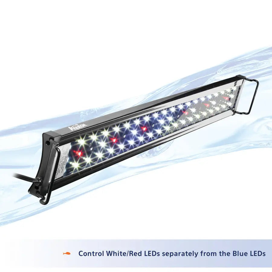 Aqueon Optibright Slim LED Light Fixture for Aquariums