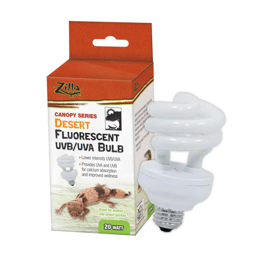Zilla Fluorescent UVB/UVA Bulbs for Canopy Series - Ideal Lighting Solution