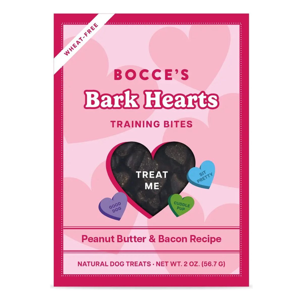 Bocce's Bakery 2oz Box of Heart - shaped All - natural Dog Training Treats