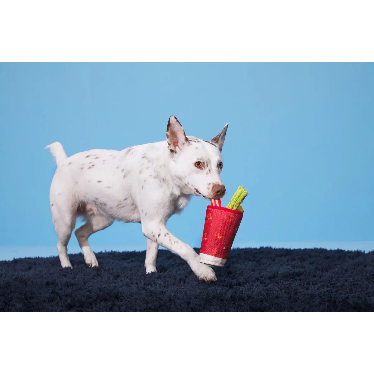 BARK Squeaky Bloody Mary Style Dog Toy for Energetic Pups