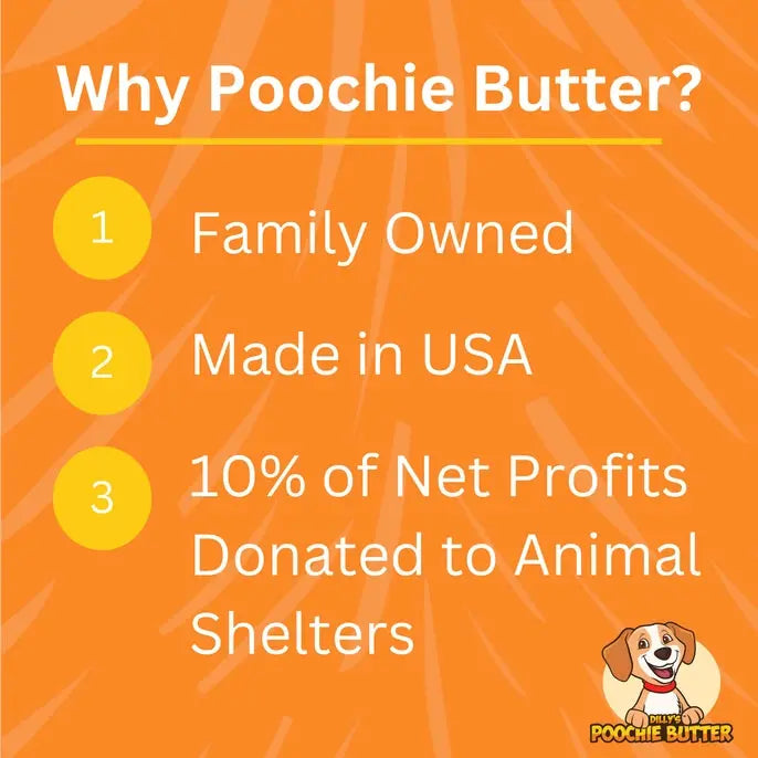 8oz Soft & Chewy Poochie Butter Dog Treats with Turkey and Sweet Potato