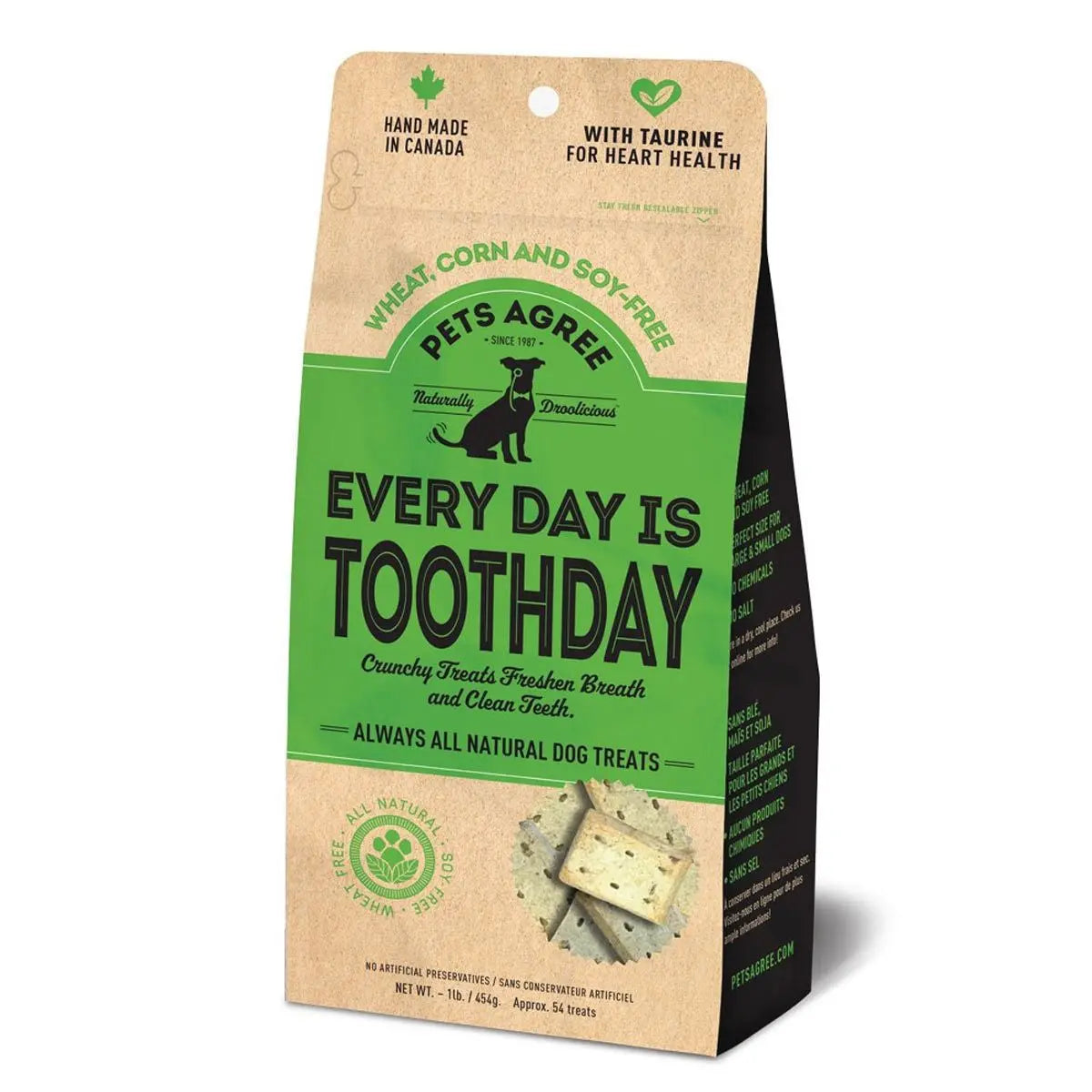 Granville All - Natural Grain - Free Breath - Freshening Biscuit Dog Treats for Canines of All Sizes and Ages