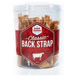 This & That Snack Station 30ct 100% Natural Dehydrated Beef Back Strap Dog Treats