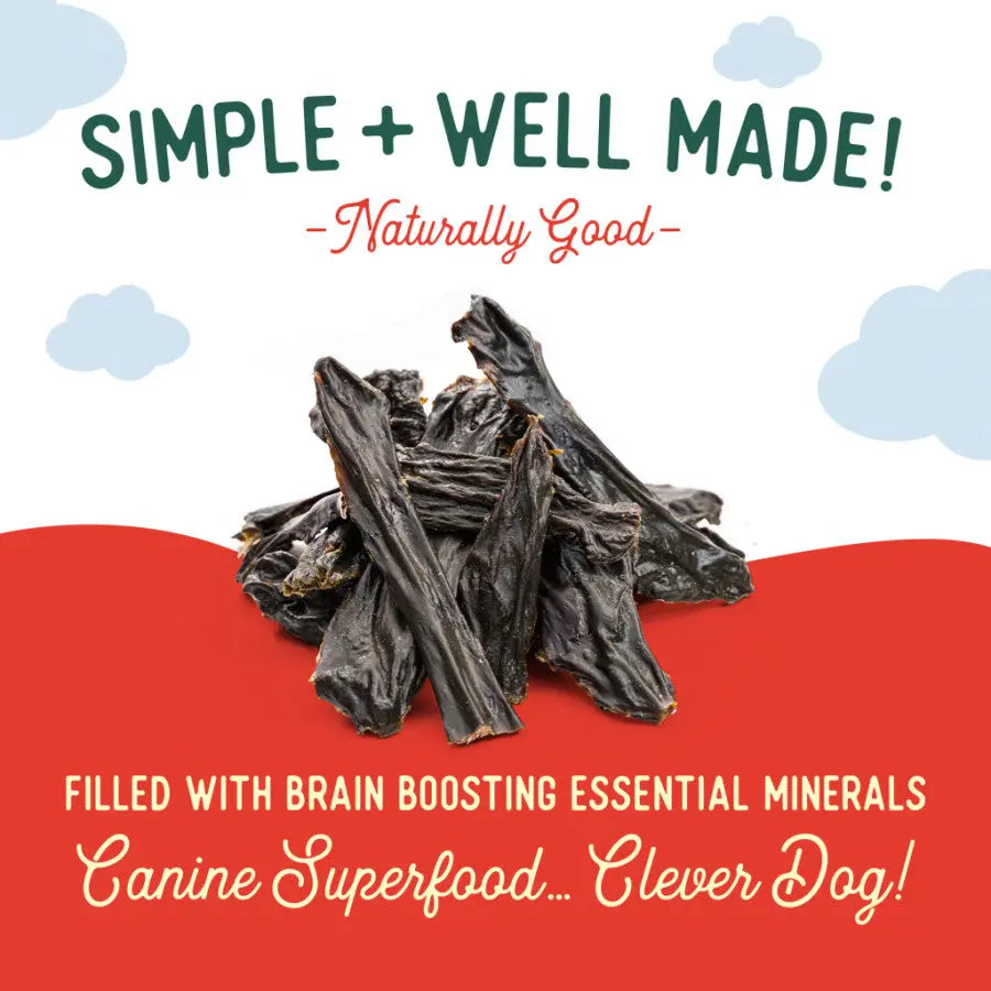 Beg & Barker All-Natural, USA-Sourced Air-Dried Beef Liver Strip Dog Treats