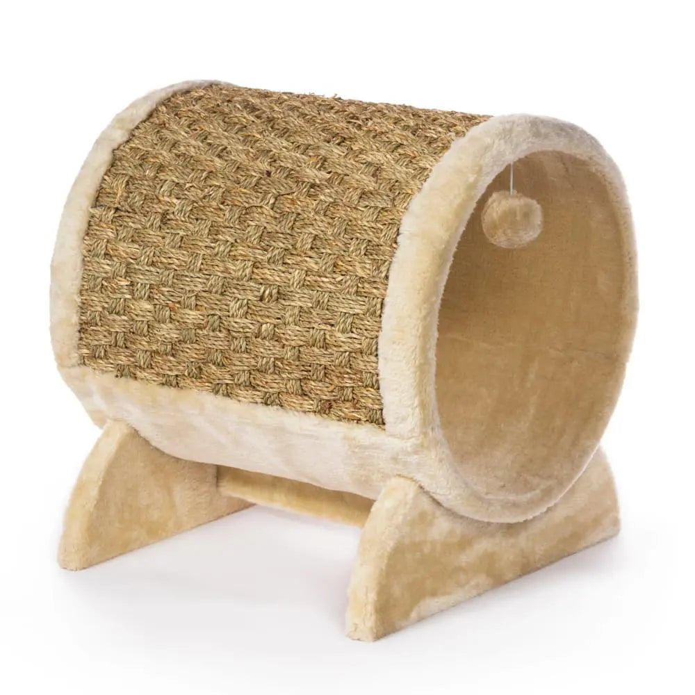 Prevue Pet Products Soft and Cozy Plush Kitty Power Paws Interactive Play Tunnel for Cats and Kittens