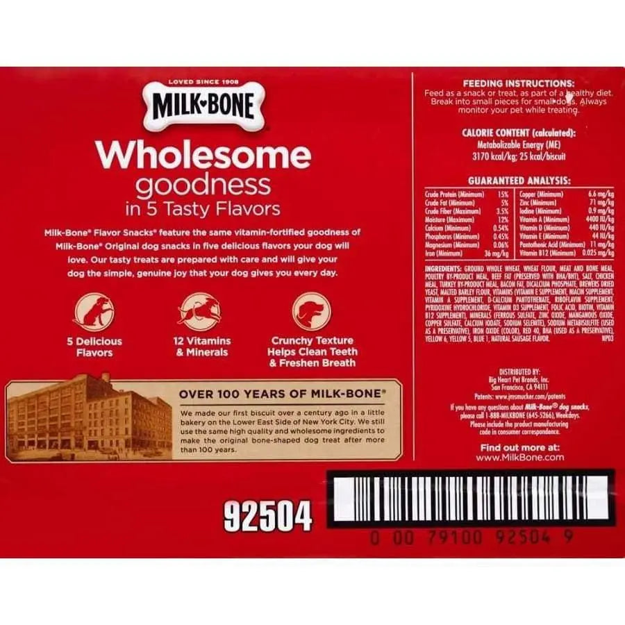 Milk-Bone Small Dog Treats with Five Meaty Flavors