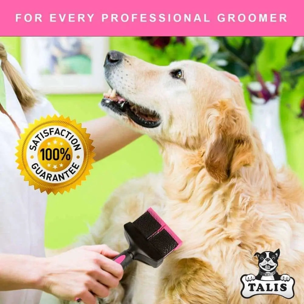 Double-Sided High-Quality Pet Comb for Dog and Cat Fur Shedding and Grooming