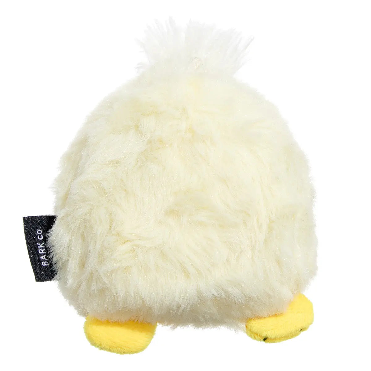 BARK Yellow Small/Medium Tough Chicken Dog Toy for Super Chewers