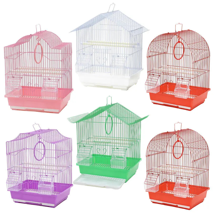 A & E Cages Happy Beaks Bird Cage Assorted Style Variety Pack for Pet Birds