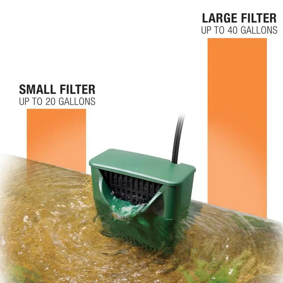 Zilla High - Efficiency Internal Filter for 20 - Gallon Aquatic Reptile Terrariums