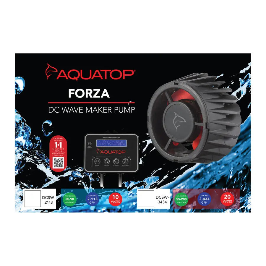 Aquatop Forza High - Efficiency 24V DC Wave Maker Pump with Smart Controller