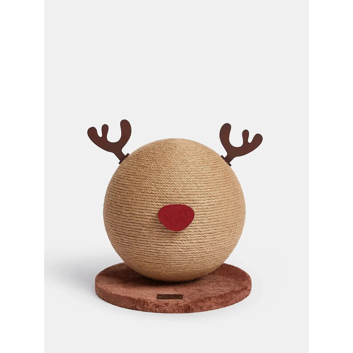 Vetreska Handmade Reindeer-Styled Interactive Cat Scratching Ball Toy
