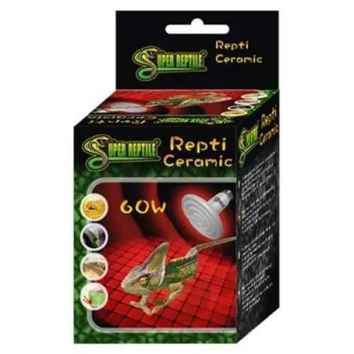 60-Watt Infrared Reptile Ceramic Heat Emitter for Day and Night Use