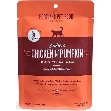 Portland Pet Food Co. Luke’s Tasty Chicken & Pumpkin Wet Cat Food