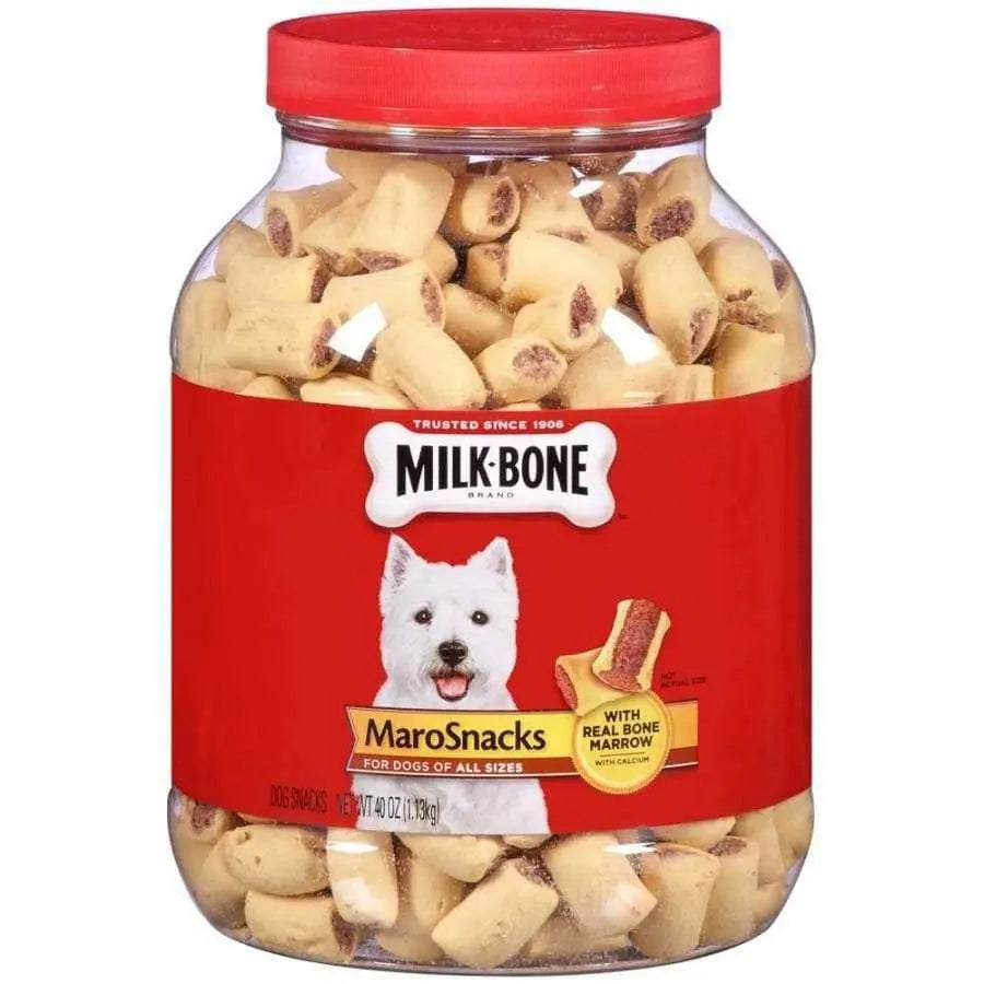 Milk-Bone MaroSnacks: Wholesome Dog Treats with Real Bone Marrow Flavor