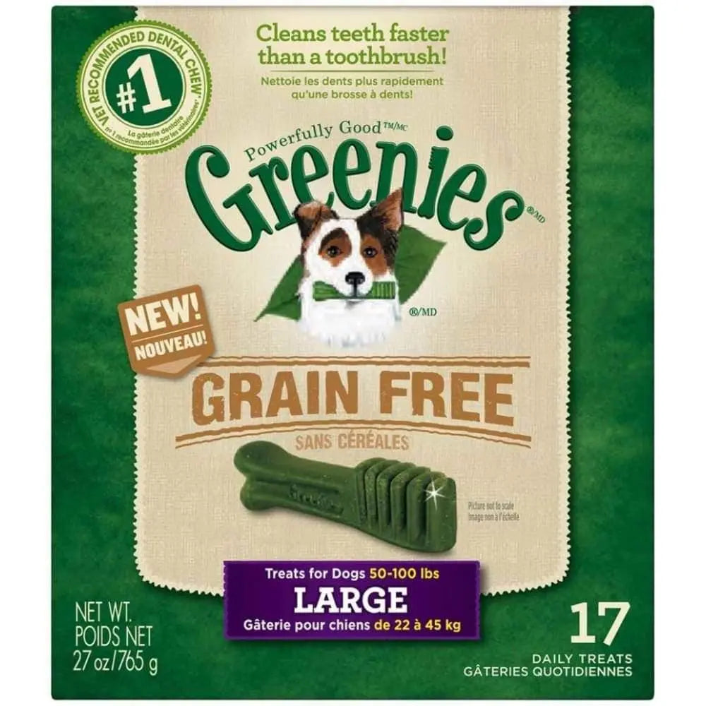 Greenies Grain-Free Dental Treats for Dogs: Promote Oral Health