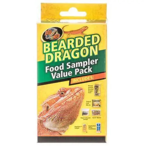 Zoo Med Premium Bearded Dragon Foods Sampler Value Pack - A Comprehensive Collection for Your Pet
