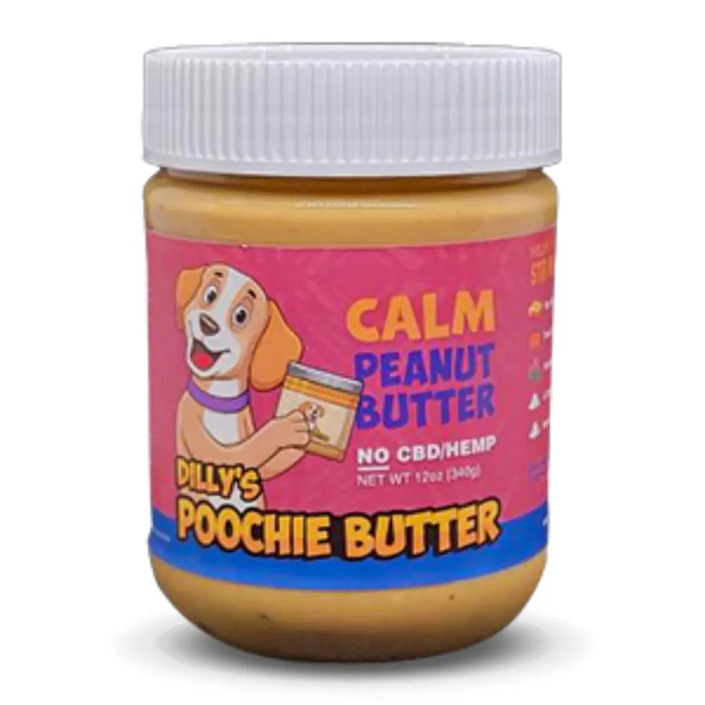 All - Natural Calming Peanut Butter for Anxious Dogs, Poochie Butter
