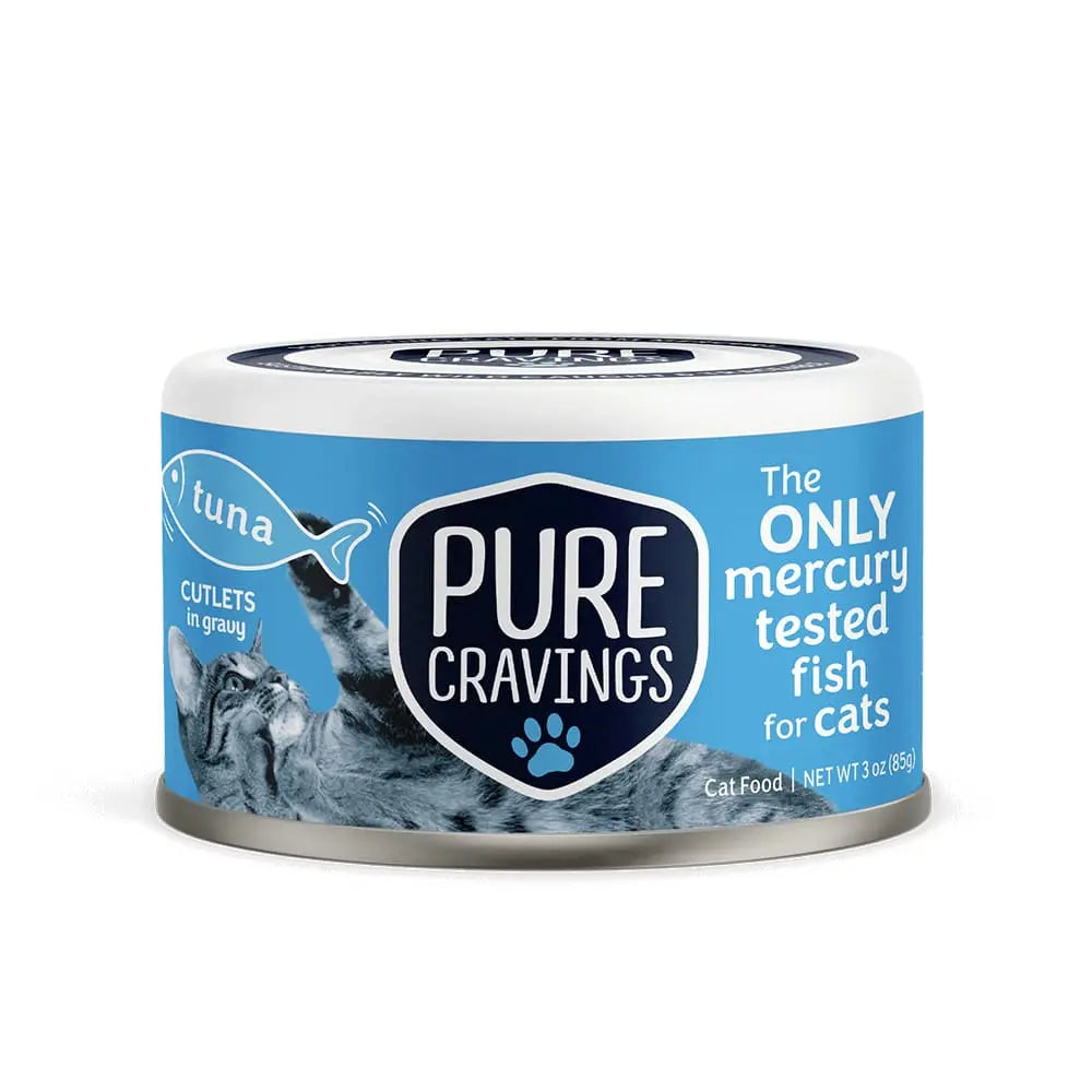 Pure Cravings Wild Tuna Cutlets in Gravy - Premium Wet Cat Food 12 - pack
