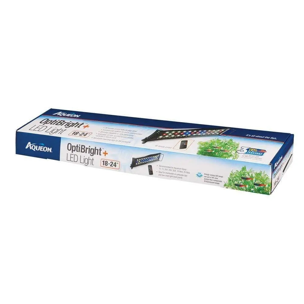 Aqueon OptiBright Plus LED Lighting Fixture with Radio - Frequency Remote Control for Aquariums