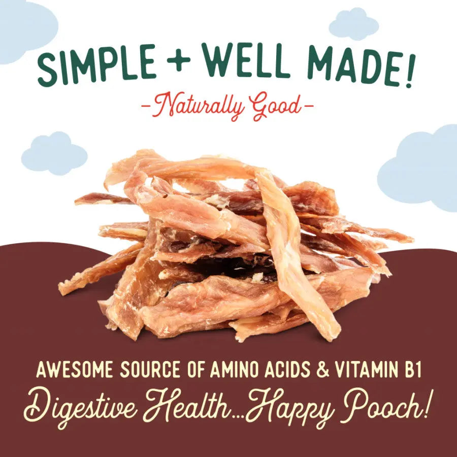 High - Quality Beg & Barker All - Natural Air - Dried Pork Loin Strip Dog Treats